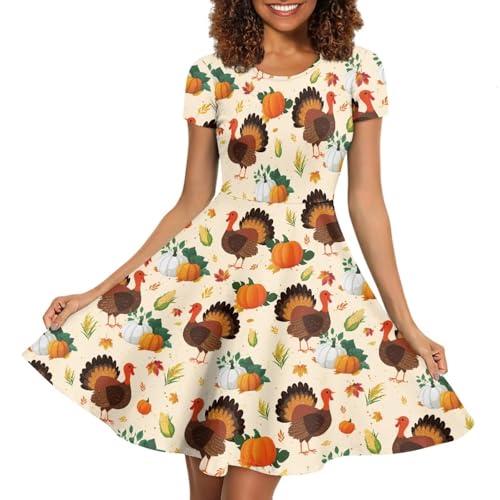 Image of Forchrinse Native Aztec Style Black White Geometric Women's Midi Dress Casual Long Dress Round Neck Swing Dress