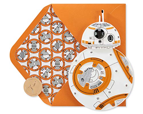 Papyrus Star Wars BB-8 Geburtstagskarte mit Umschlag