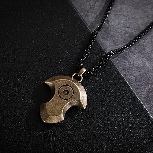 Final Fantasy XIV Real Stainless Steel Dark Knight Red Mage Reaper White Mage Dancer Soul Crystal Necklace Charm Endwalker Final Fantasy 14 Job Stone Necklaces FF143