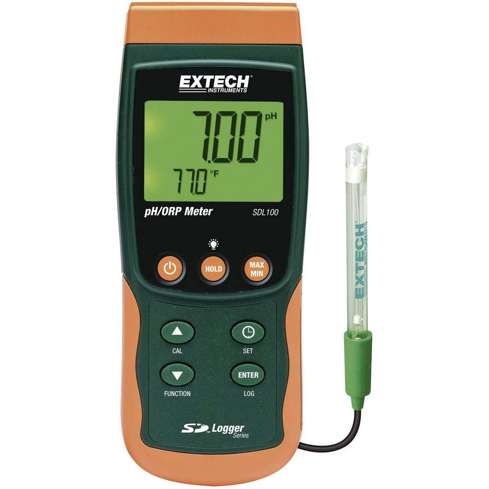 Extech SDL100 pH, ORP, and Temperature Meter, SD Card Datalogger
