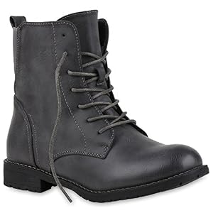 stiefelparadies Damen Schnürstiefeletten Profilsohle Boots Camouflage Stiefeletten Leder-Optik Schnür Übergrößen Schuhe 121535 Grau Berkley 38 Flandell stiefelparadies Damen Schnürstiefeletten Profilsohle Boots Camouflage Stiefeletten Leder-Optik Schnür Übergrößen Schuhe 121535 Grau Berkley 38 Flandell