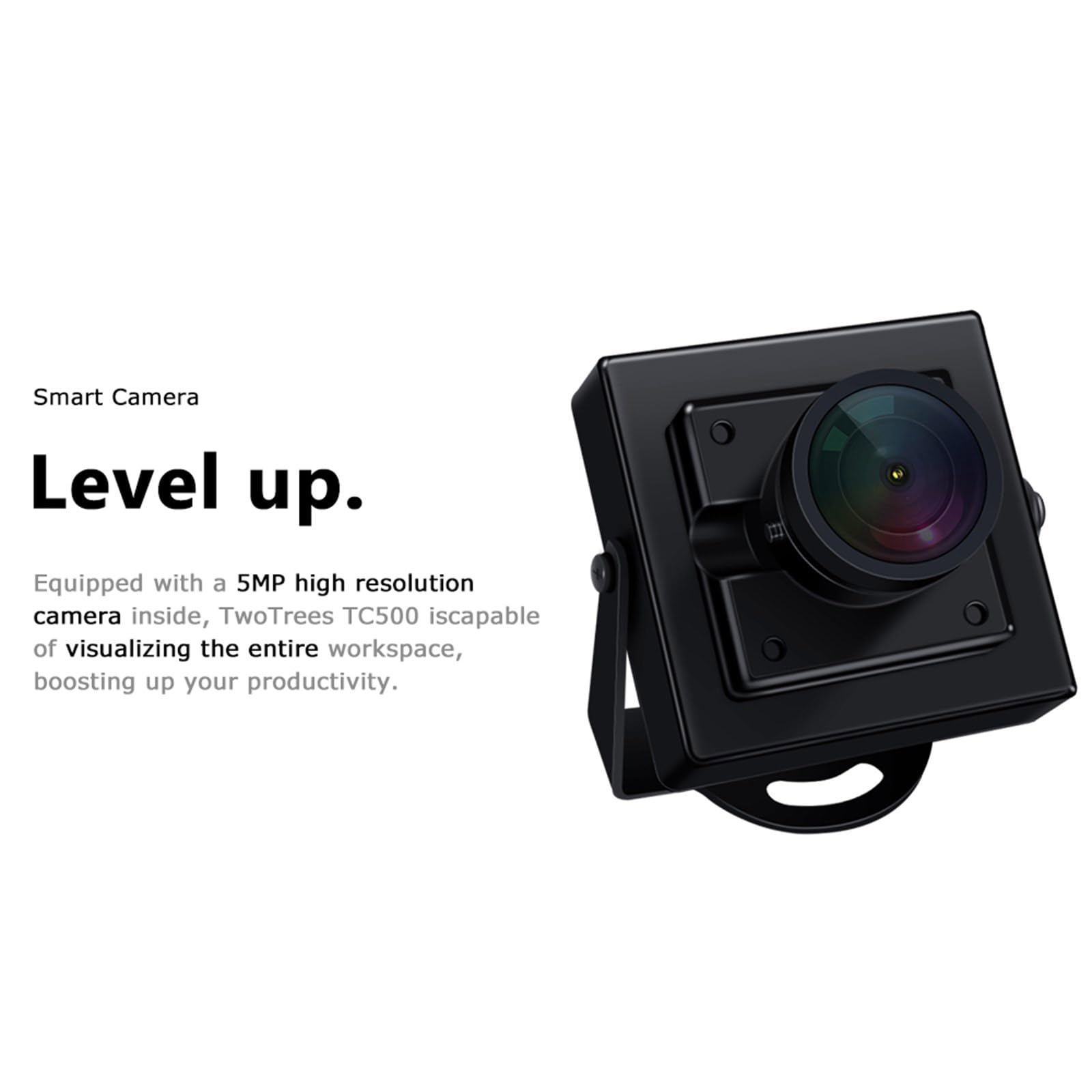 Juego de posicionamiento de cámara de 5 MP para máquina de grabado con software Lightburn, compatibilidad para impresión de grabado de alineación