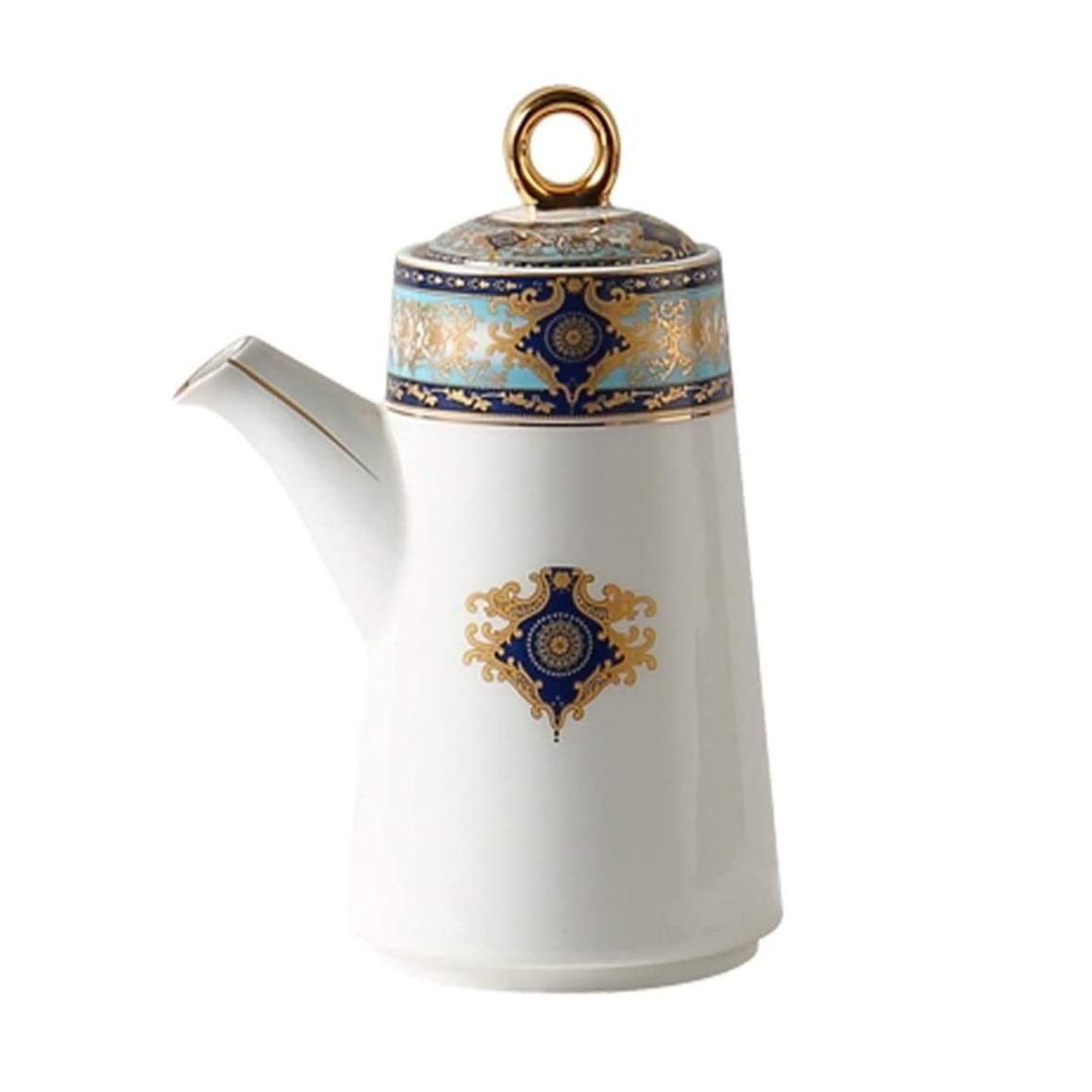 Dispensador De Aceite Vinagreta Vinagre Aceite De Oliva Botella Olla Cerámica Dispensador De Salsa De Cocina A Prueba De Polvo A Prueba De Fugas Gran Capacidad-C||400ML