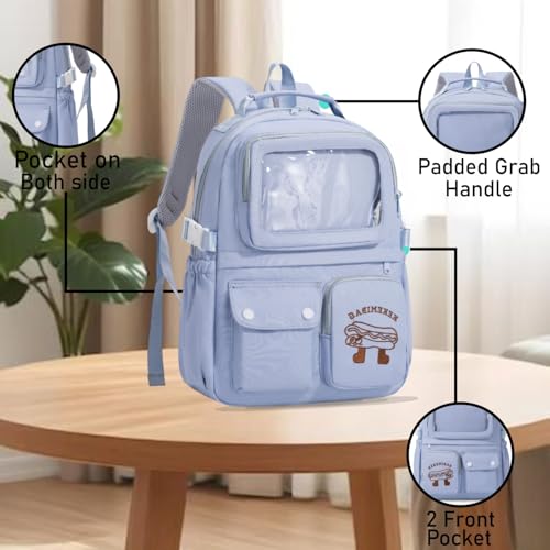 Image of Tinytot 25 Litre, Japanese Korean Style Niche College Students Light weight School bag Women's Travel Backpack
