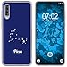 Produktbild PhoneNatic Case kompatibel mit Samsung Galaxy A70 Silikon-Hülle SternzeichenPisces M1