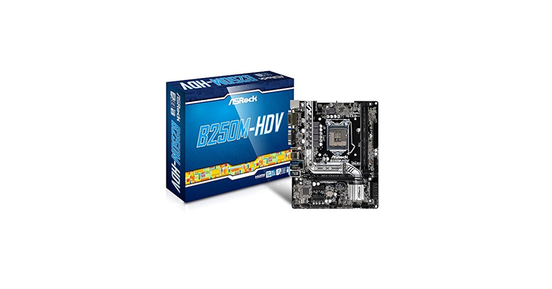 Amazon.com: ASRock B250M-HDV LGA1151/ Intel B250/ DDR4