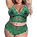 Womens Plus Size Lace Spandex Bras Lingeries Underwear Pajamas Loungewear Sets for Women Match Sexy Seamless No Underwire Plain Sets 2026 Clothing Trendy 4XL
