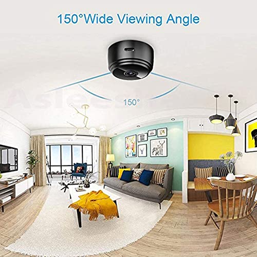 Image of SONATA GOLD Series Mini Spy Magnet Camera, WiFi Hidden Camera HD1080P Indoor Home Small Spy Cam Security Cameras SG1 Nanny Cam Built-in Battery with Motion Detection Night Vision Camera