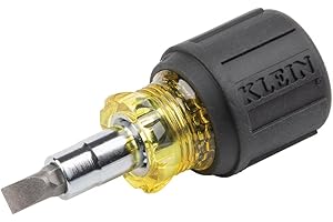 CRKT Driver: 6-in-1 Multi-Bit Stubby Screwdriver with Nut Drivers & Multiple Bits