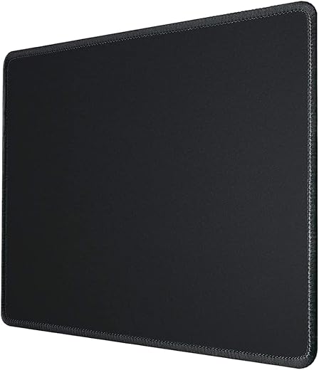 Sounce Gaming Mouse Pad with Superior Micro-Weave Cloth, Extended Desk Mousepad with Stitched Edges, Non-Slip Base, Water Resist Keyboard Pad for…