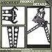 Archery Kickstand Folding Portable Compound Bow Kick Stand Holder Scissor Legs Rack Bracket for Archery Target Shooting