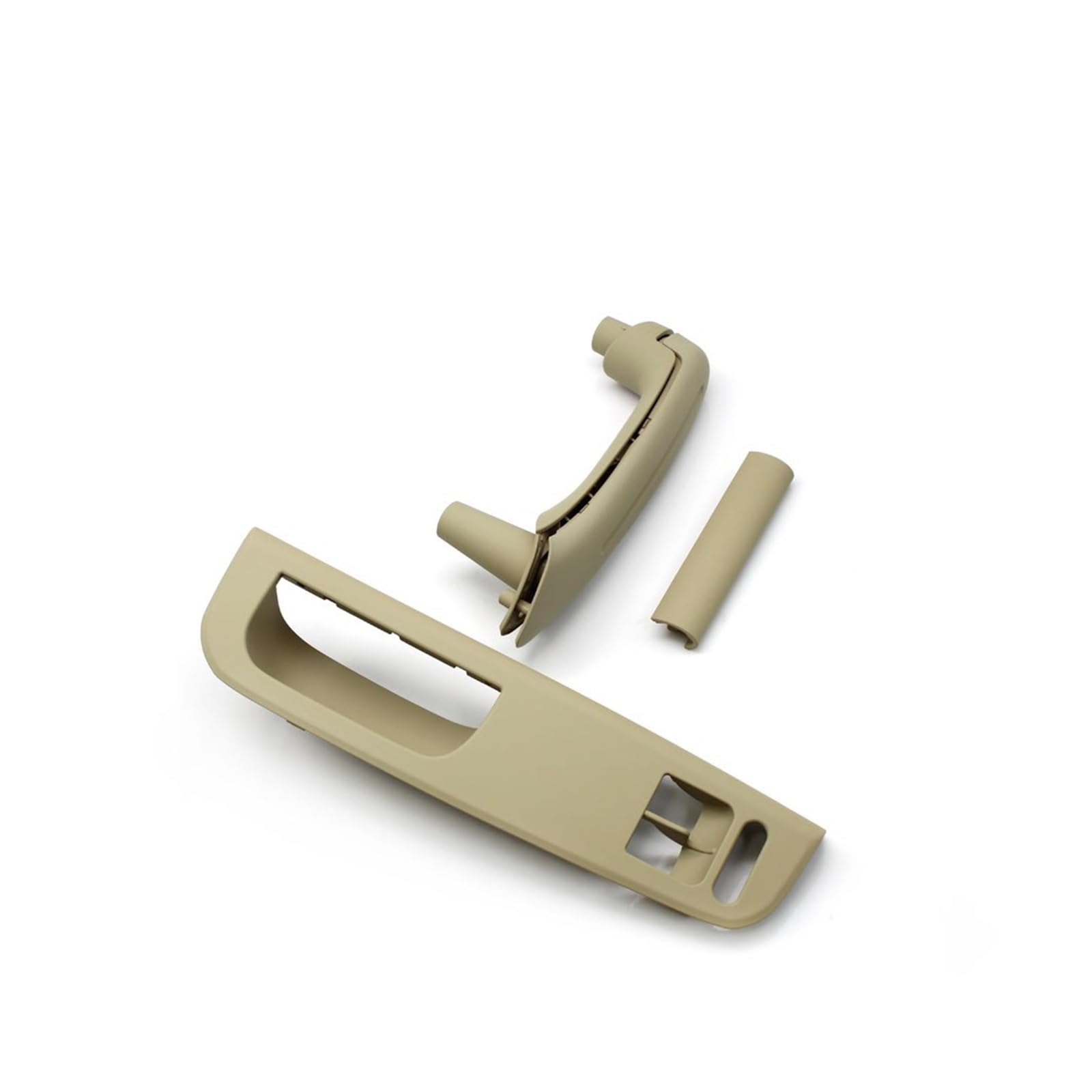 Nqkcuac Door Pull Handle for VW for Bora for Golf 4 MK4 for Jetta for Passat 1999-2004 RHD Car Window Switch Cover Door Pull Grab Handle Armrest(RHD Beige 4Piece)