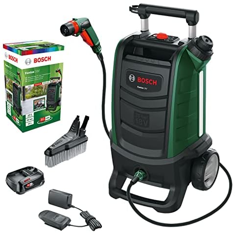 Bosch Cordless Outdoor Pressure Washer Fontus 18V Cover