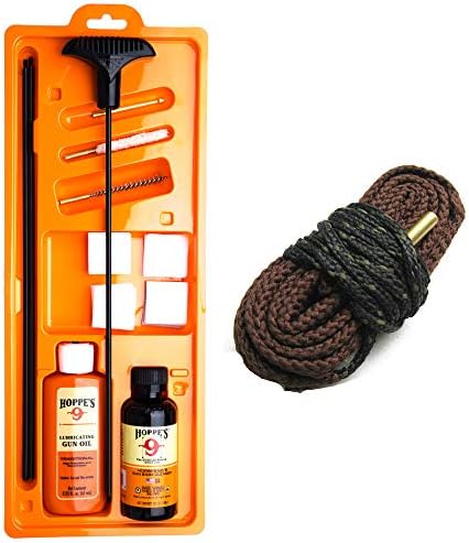 Deluxe 17 Caliber Gun Cleaning Kit Plus Snake for Cleaning Your .17 HMR Rifle - Sold in America, Ships from America