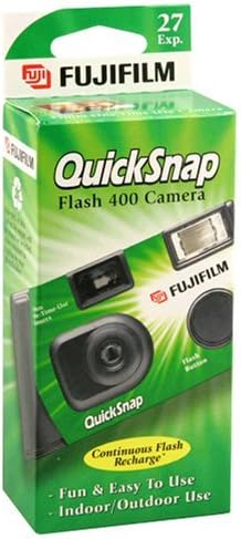 QuickSnap Flash 400 Disposable 35mm Camera - 8 Pack