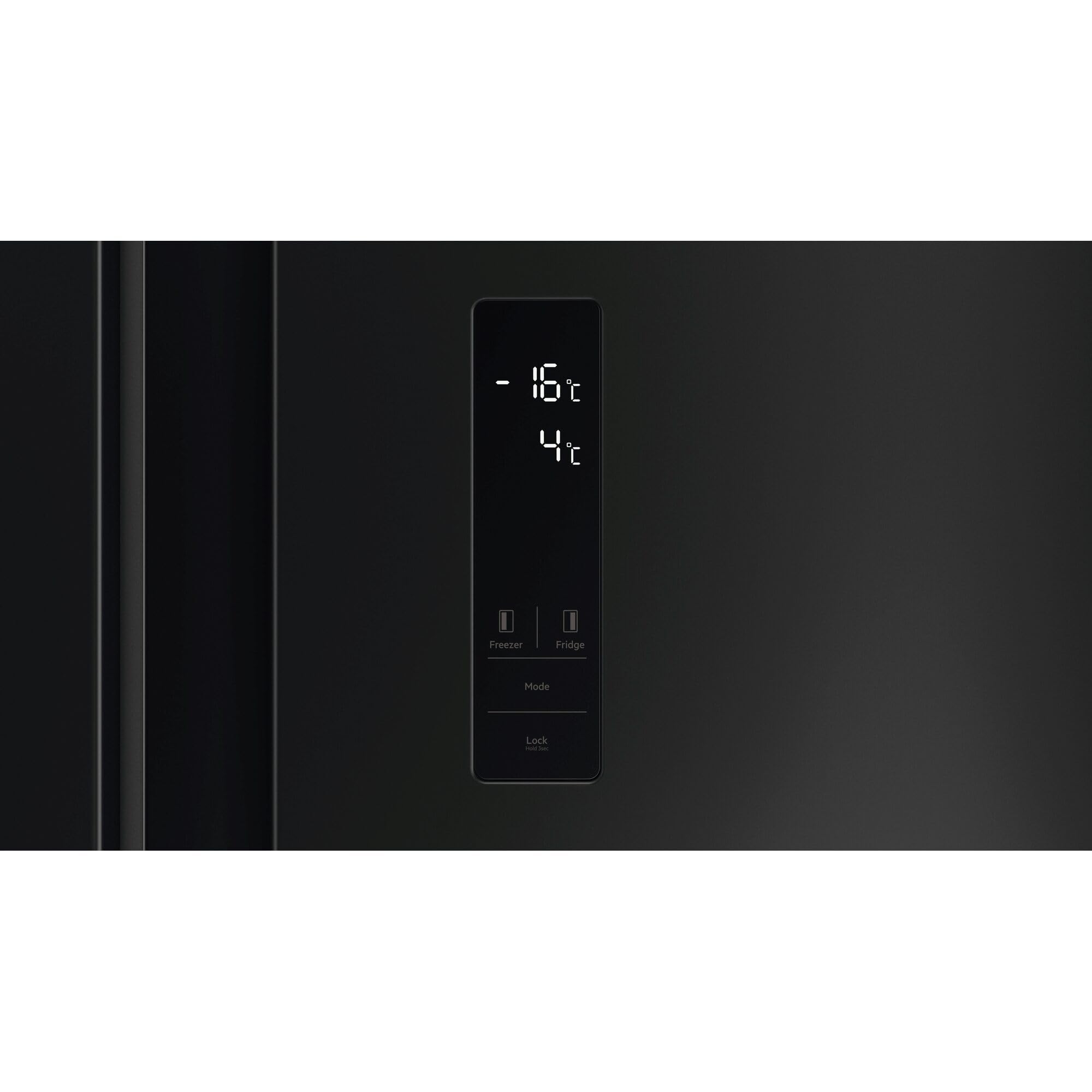 Electrolux EAT6ME53K0 Frigorifero Combinato Libera Installazione, 532 L (347+185), TwinTech Total No Frost, Classe E, Cooling 360°, Controllo Umidità, FastFreeze, Controlli Touch, 39 dB, Nero