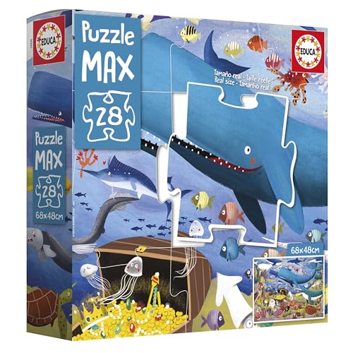 Puzzle Max 28 Animaux Marins Éveillez 'Explorateur en Vous Neuf - vue 5