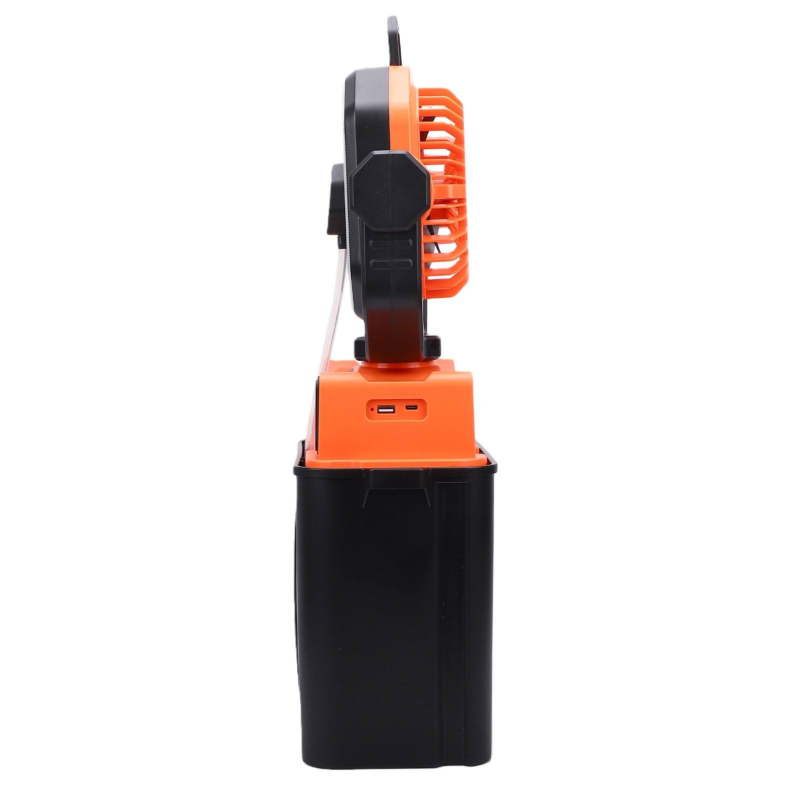 Alomejor Ventilatore da Campeggio Ricaricabile con Serbatoio Dell'acqua da 6 Litri Ventilatore Nebulizzante Portatile a velocità del Regolabile per attività All'aperto