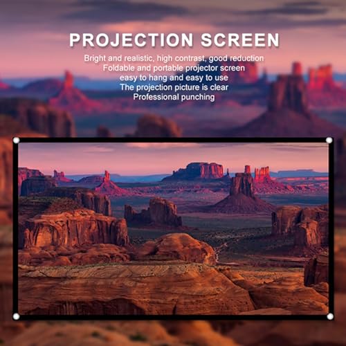 Pantalla de proyección plegable 60 pulgadas 16:9 miniatura 2