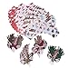 Astra Gourmet 24pcs Spiderman Cupcake toppers and wrappers For Kids Birthday Party Decoration
