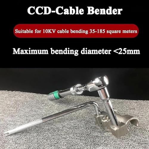 Esta máquina dobladora de Cables Manual, Juego de Herramientas de doblado de Acero Inoxidable, máximo 25 mm, Tipo Dividido portátil para Cables eléctricos