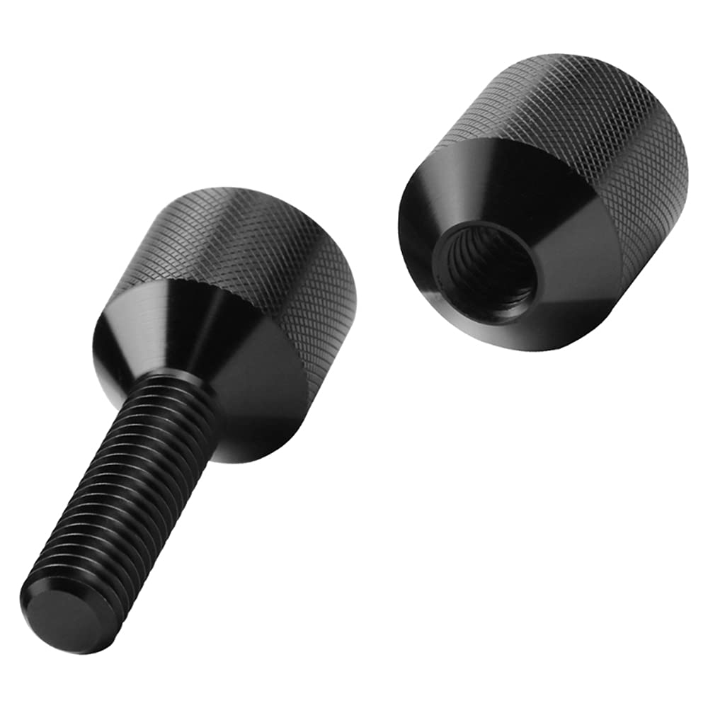 1-1/8" 2 Hole Pins Anodized Black Oxide Finish, Lightweight Construction 6061 Aluminum Flange Alignment Pin