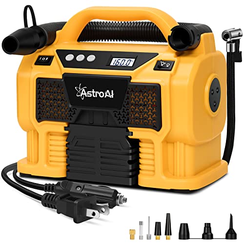 AstroAI Tire Inflator Air Compressor Portable Cordless Car Tire Pump