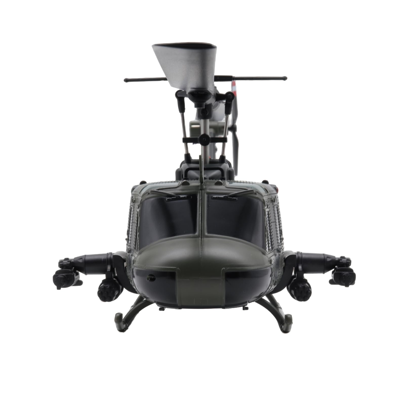 RC-ERA C032 UH-1 Huey RC Hubschrauber 1:48, Flybarless 6CH Brushless-Motor, 6-Achsen-Gyrostabilisierung, Optische Flusspositionierung & 3D-Rückwärtsflug Helikopter Für Hobbyisten