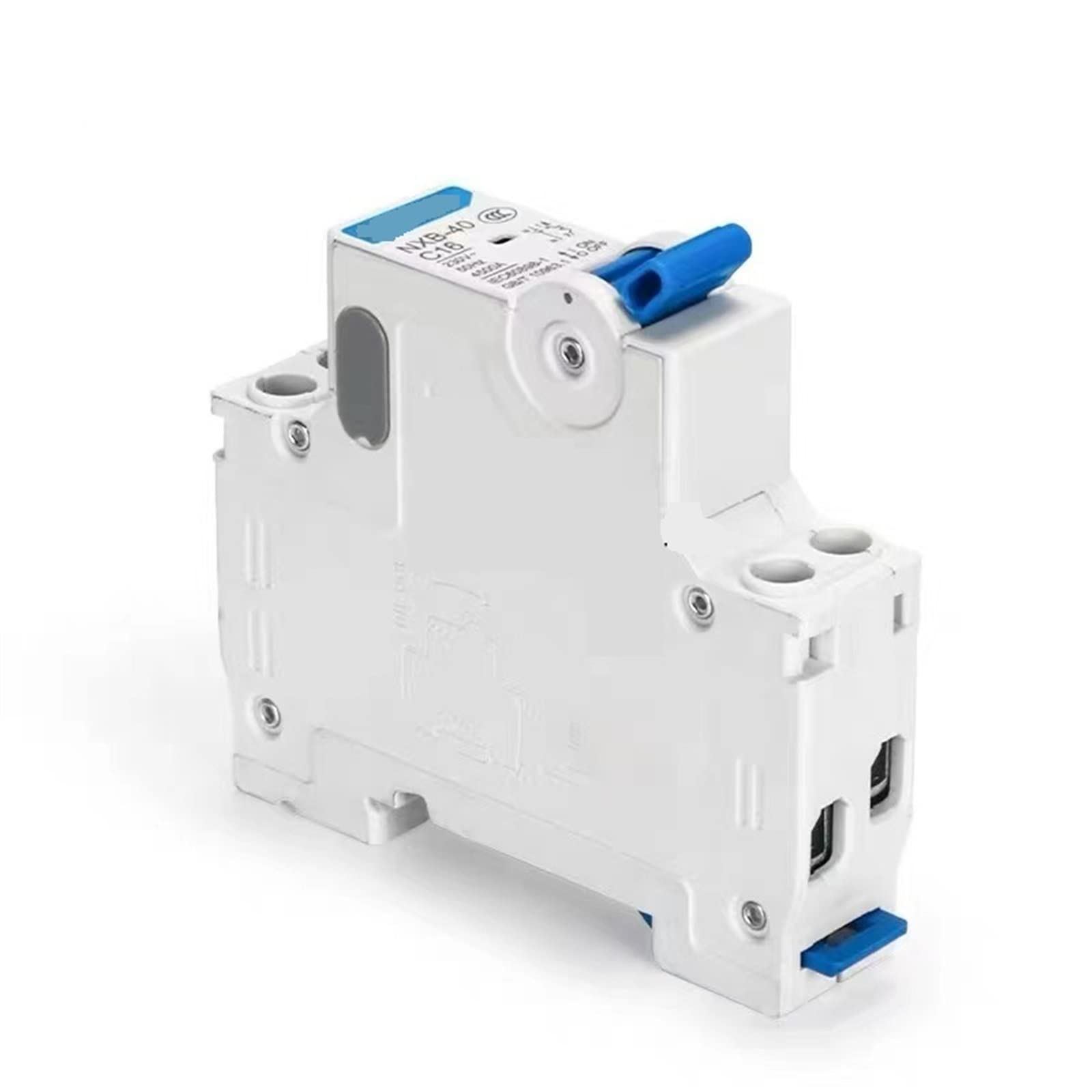 NXB-40 1P + N 6A 10A 16A 20A 25A 32A 40A 220V 230V 50HZ Interruttore magnetotermico 1 pz(NXBLE-40 1P N,32A)