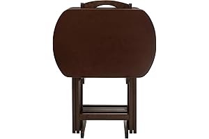 Winsome Wood TV Tray Set: The Perfect Solution for Cozy Meals and Entertainment