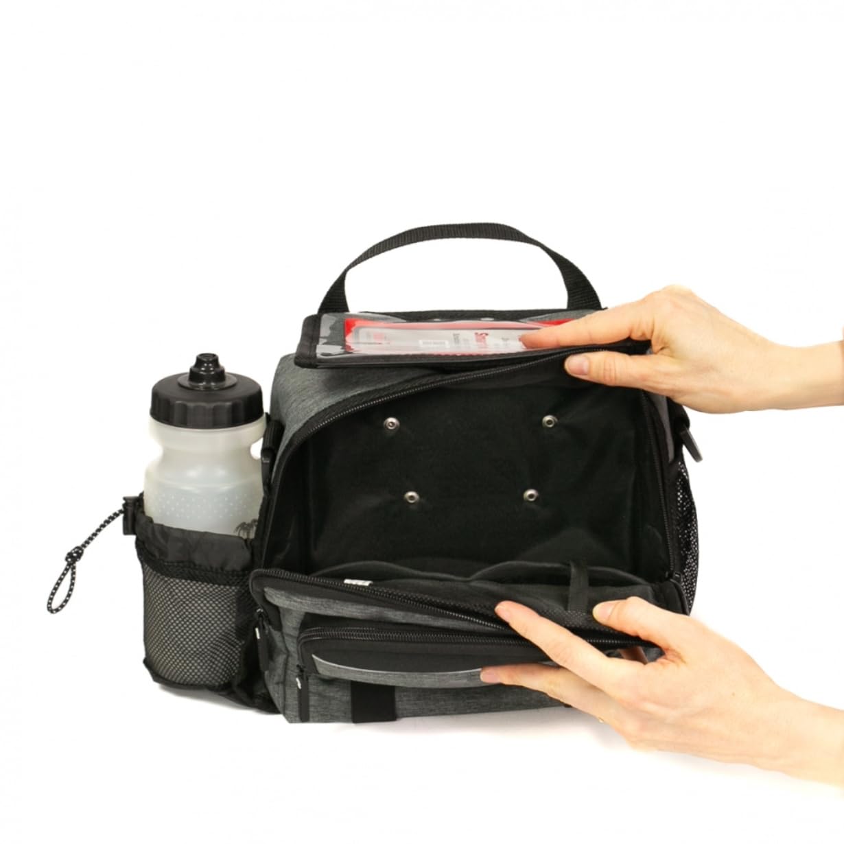 Haberland Bottle Fahrrad Lenkertasche grau