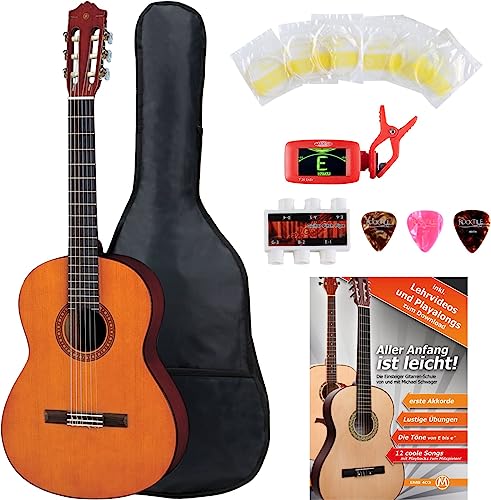 Yamaha CS40 - Chitarra classica 3/4 con set di accessori e accordatore