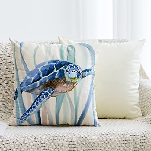 Qahing Nautical Coastal Throw Pillow Cover - Image 5