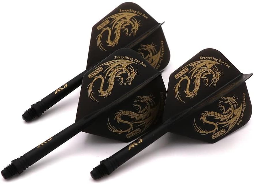 Miniatura 3 de CUESOUL ROST Integrated Dart Flight and Shafts MeduimSmallLarge