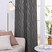 Deconovo Blackout Curtain for Bedroom, 52 x 95 Inch, Thermal Insulated Soundproof Curtains, Grommet Top, Machine Washable, Set of 2 Panels for Living Room Nursery Bedroom Apartment Home, Light Gray