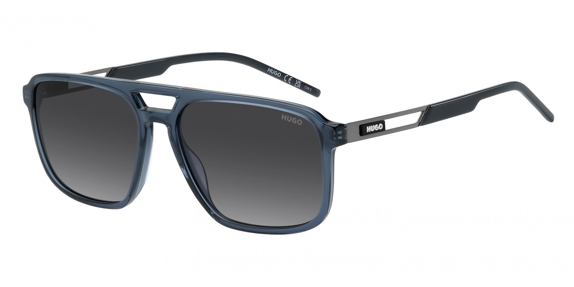 HUGO Unisex Hg 1383/S Gafas, blue, ESTANDAR