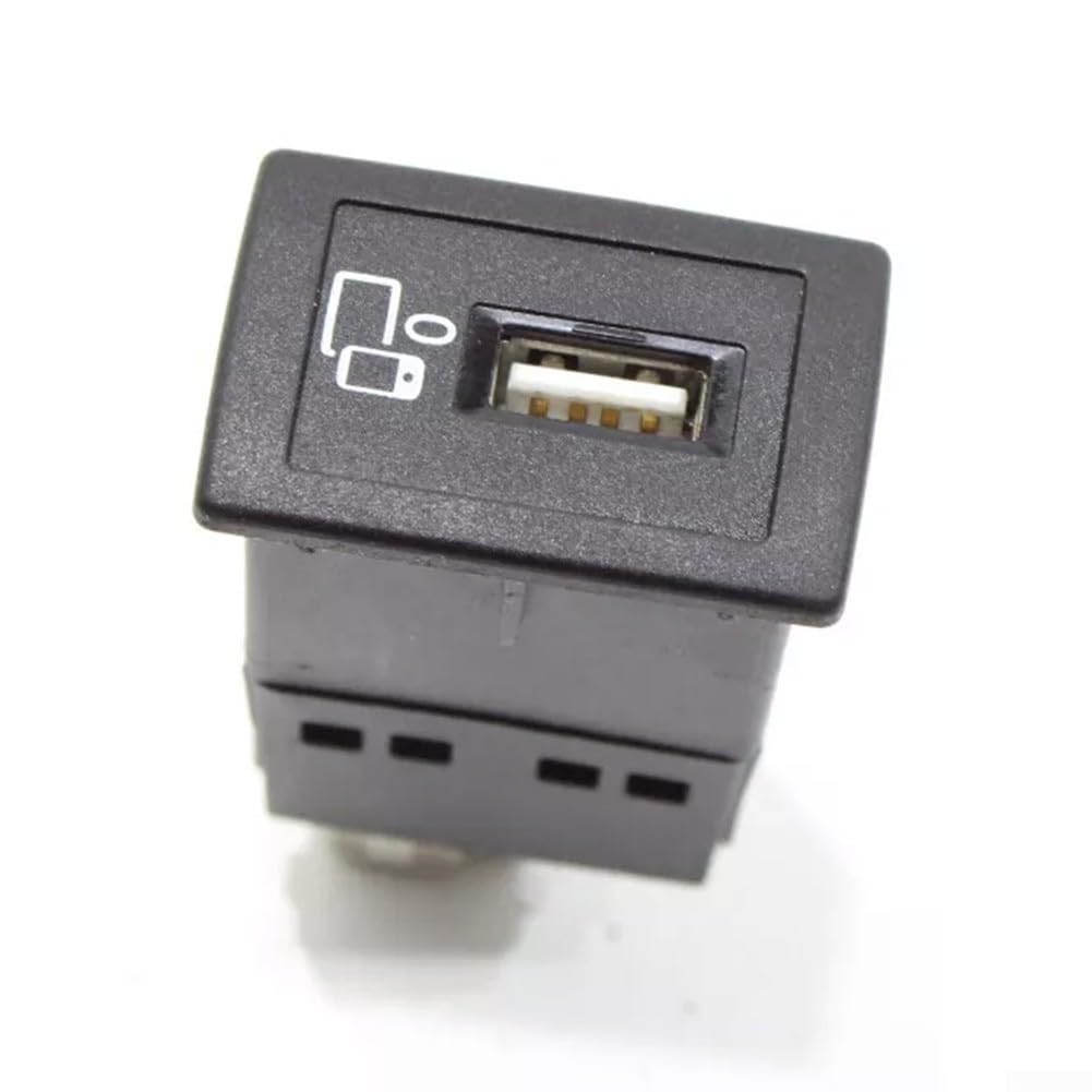 Adaptador de cargador de coche USB, adaptador de cargador de interfaz USB AUX, enchufe para Mercedes Clase C W205 2019-21 A2058202003