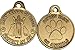 Saint Francis of Assisi Patron Saint Of Pets / Protect My Pet Bronze Dog Cat Tag Charm