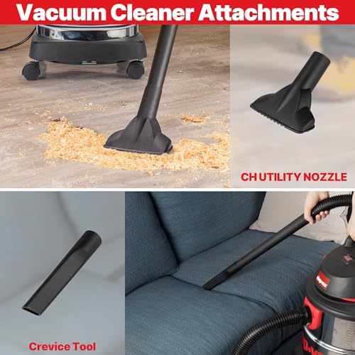 image for Shop-Vac 5989305 Wet/Dry Vacuum, 5 Gallon, 4.5 Peak HP Stainless Steel