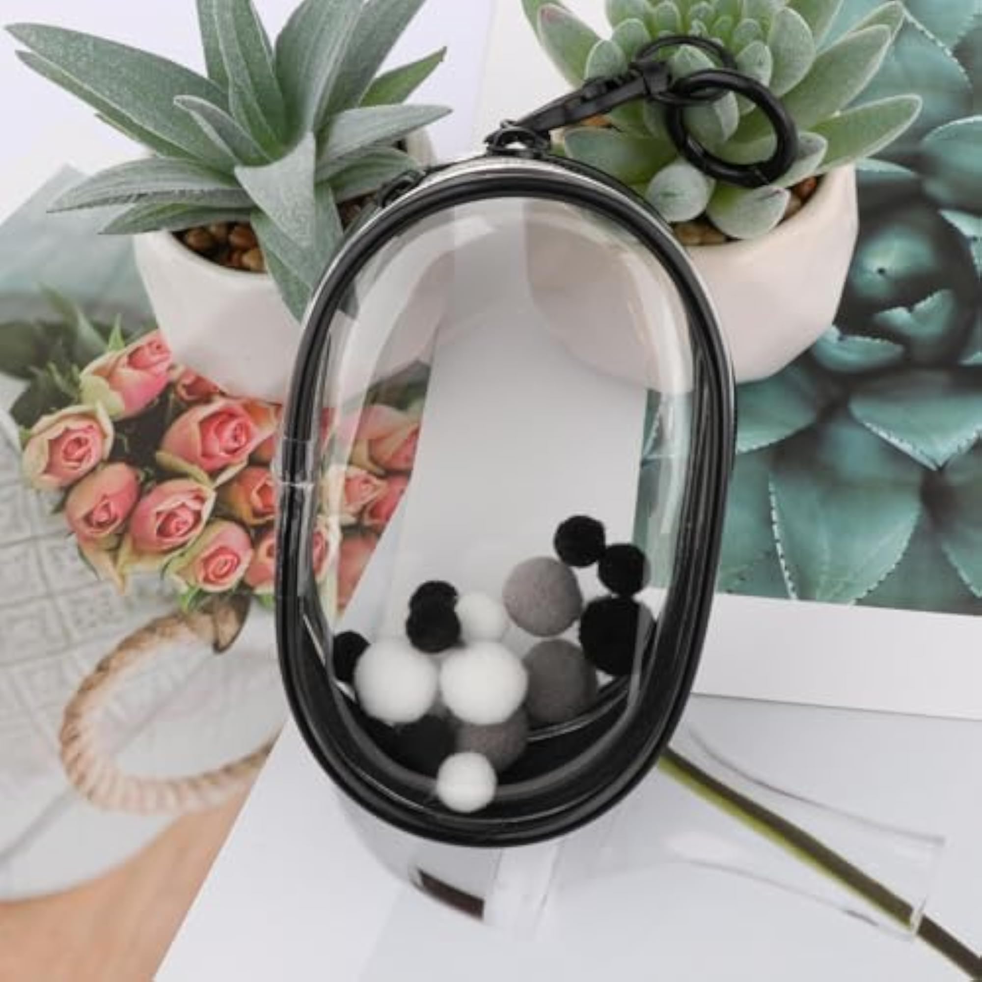 Tiny Doll Pouch PVC Organizer for Action Figures