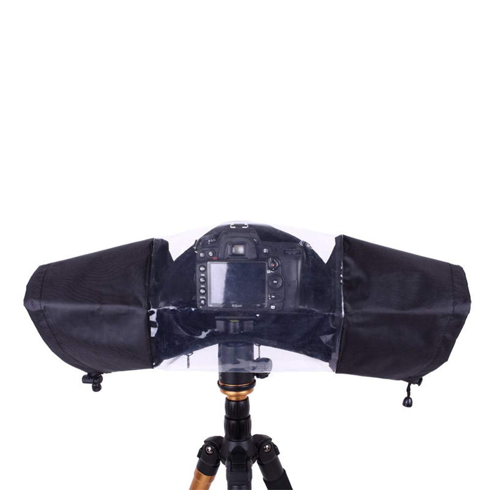 Copertura parapioggia per fotocamera Digitale Reflex, Copertura Parapioggia del Protettore Fotocamera Pieghevole per Canon Nikon e Fotocamere Reflex con Obiettivo di Breve o Lunga