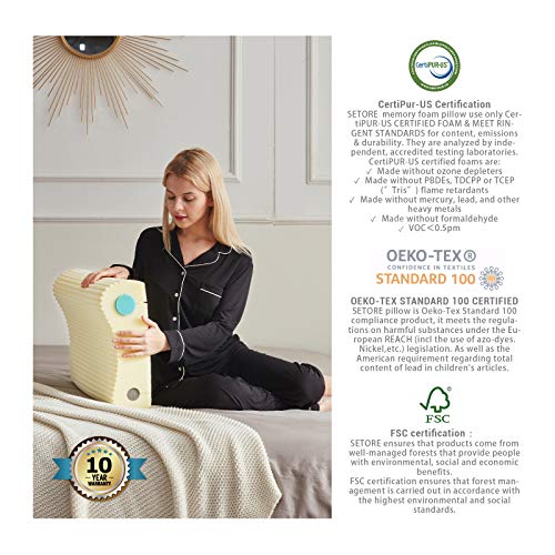 Dreamsir Extra Firm Pillows For Sleeping,Neck Support Contour Pillow,Cervical,Orthopedic Pillow For Neck And Shoulder Pain Relief,Ergonomic Washable Bed Pillows For Stomach,Back,Side Sleepers #TOP5