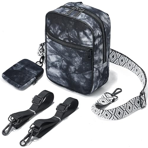Image of LVYOUME Convertible Crossbody Bag for Men /Women,Adjustable Waist /Shoulder /Backpack with 2 /3 Strap,Everyday Essentials Carrier