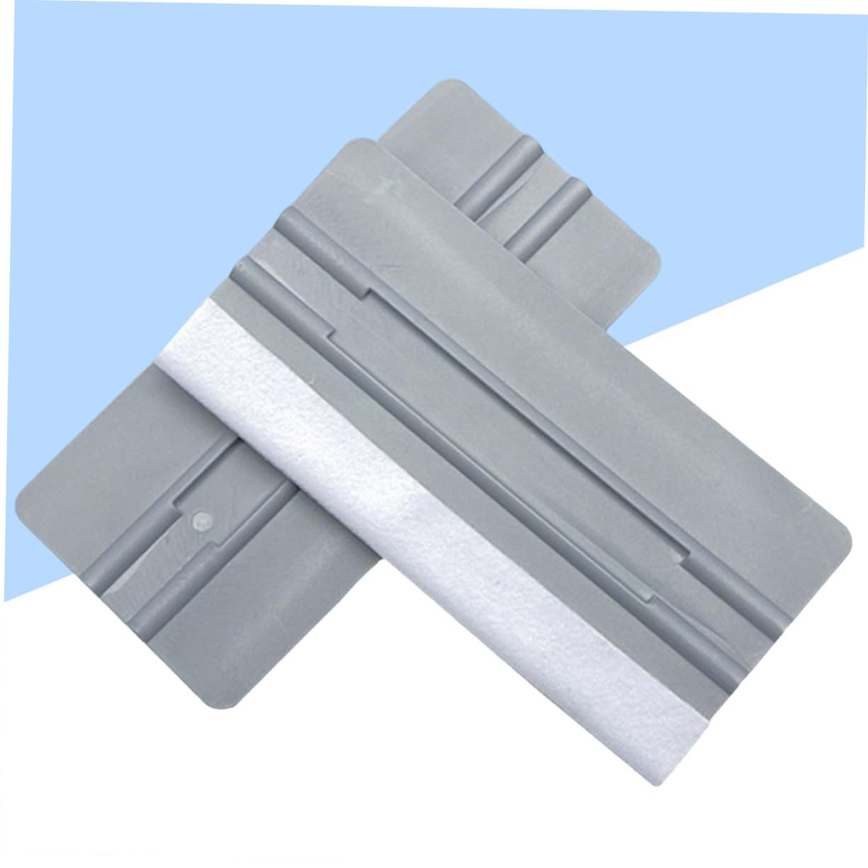 POPETPOP 4 Pcs Squeegee for Car Windows (Felt Edgeless) Auto Squeegee Tool Application