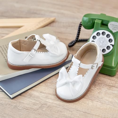 Image of Otter MOMO Toddler /Little Girls Mary Jane Slip-on School Uniform Party Dress Shoes