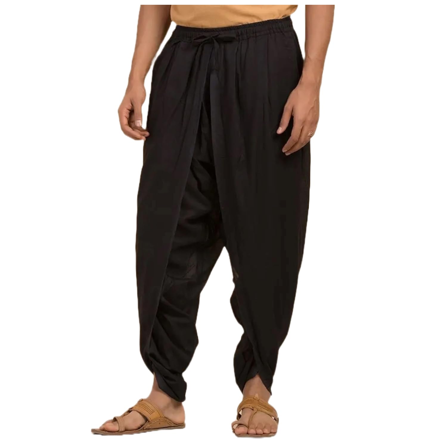 Readymade Yogic Sadhna Pure Cotton Dhoti Pants Harem-image-42