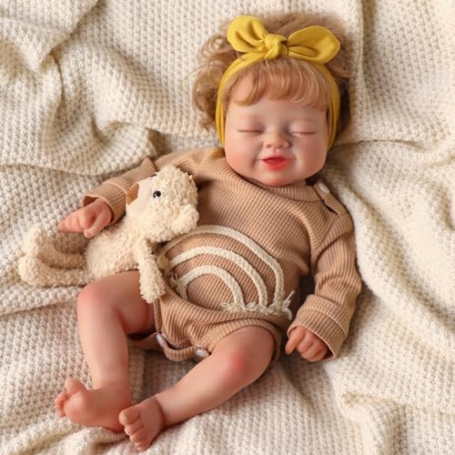 Muñeca Reborn Bebé Niña Realista 17 pulgadas miniatura 1