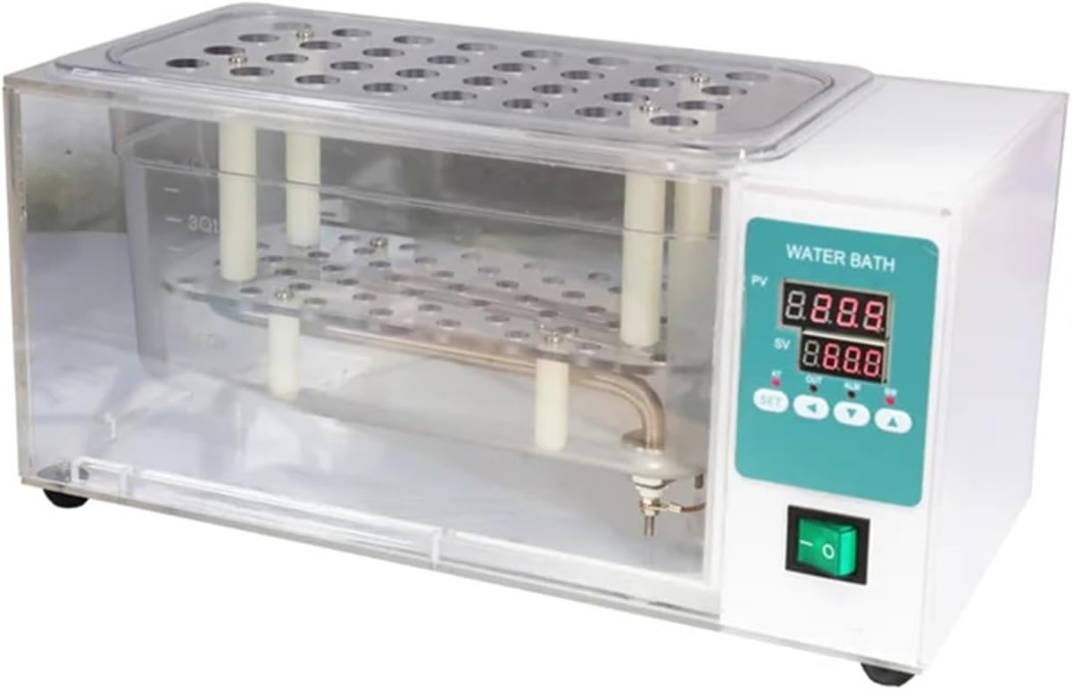 Lab Water Bath, Laboratory Heater Constant Temperature Transparent Water Bath for Lab,