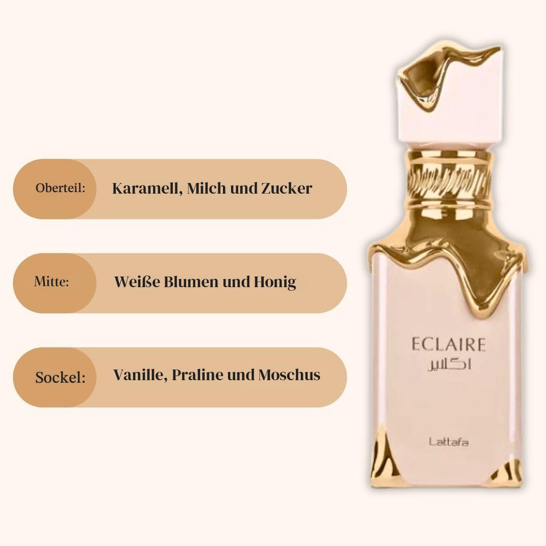 Lattafa Eclaire for Women Eau de Parfum in Zerstäuber, 100 ml