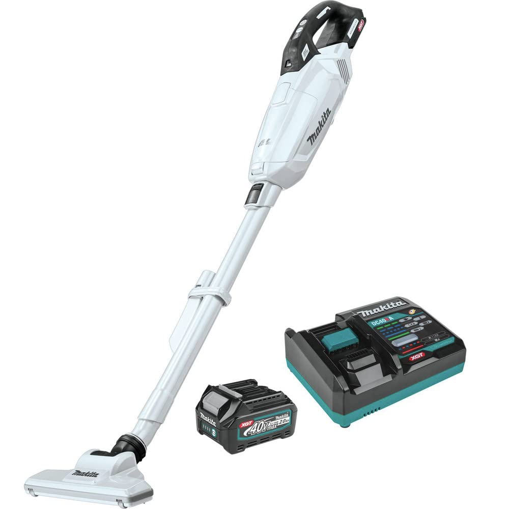 Makita 40V Max Xgt Vacuum 4 Speed Compact Stick Kit With Dust Bag